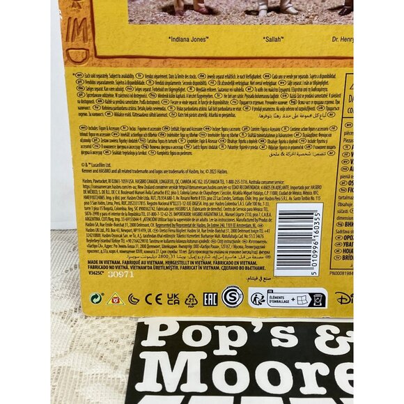 Indiana Jones Retro Collection Dr. Henry Jones Sr. Action Figure New Box Defects - Picture 6 of 14